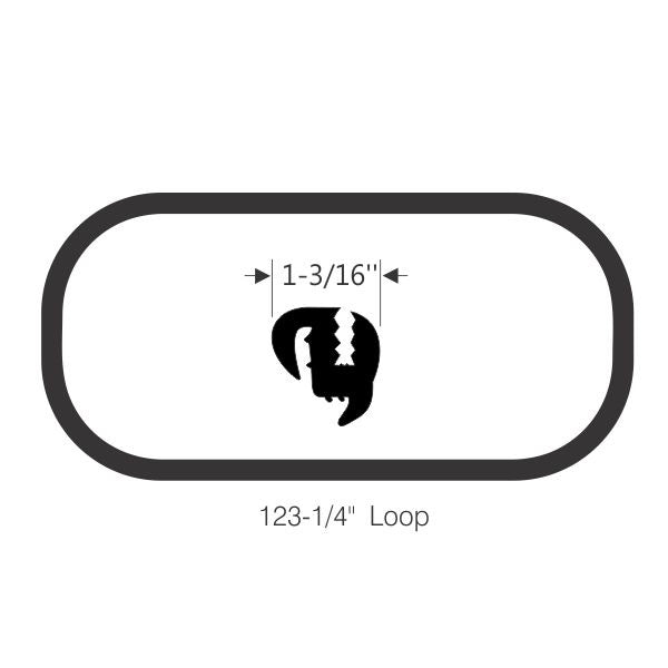 Rear Quarter Window Gaskets - Double Wall Hardtop