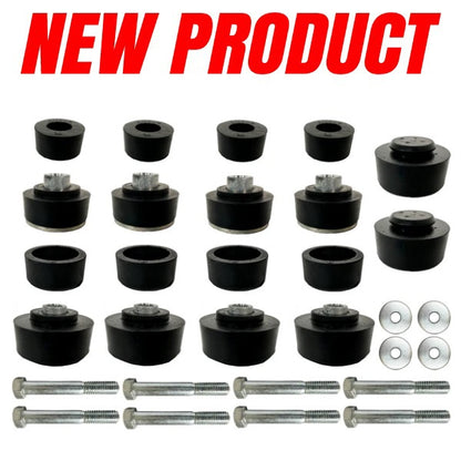 Body Mounts and Hardware Set - Convertible