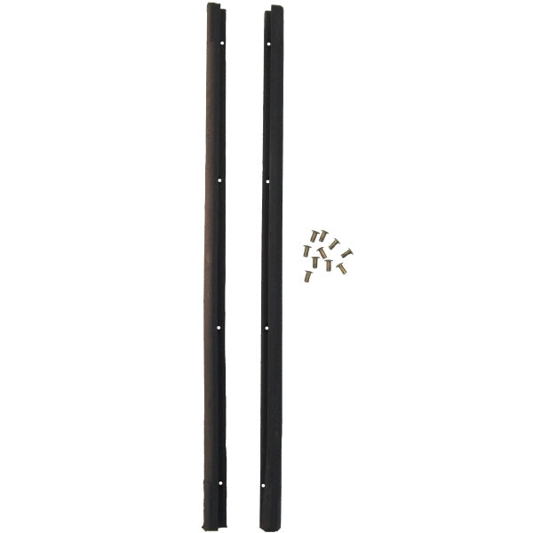 Back Edge of Vent Window Weatherstrips
