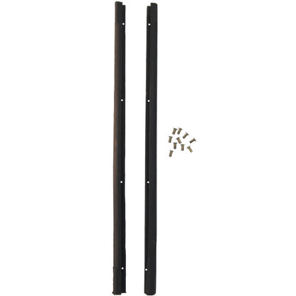Back Edge of Vent Window Weatherstrips