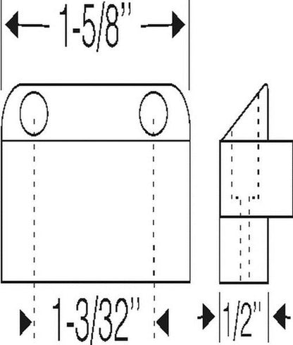 Upper Tailgate Bumpers