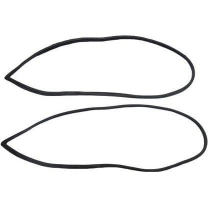 Quarter Window Weatherstrips with Trim Groove