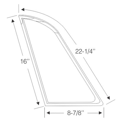 Front Door Vent Window Weatherstrips