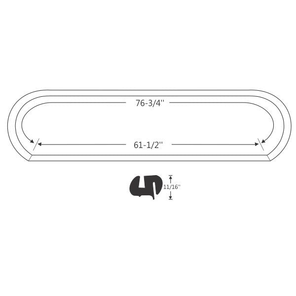 Rear Window Gasket