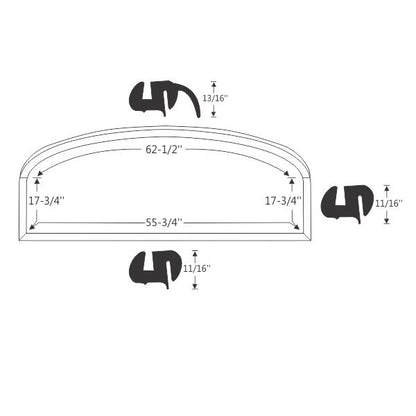 Rear Window Gasket