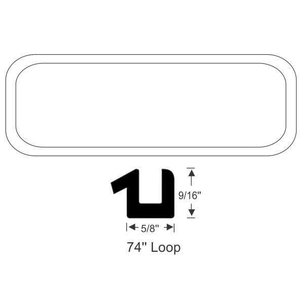 Rear Window Gasket