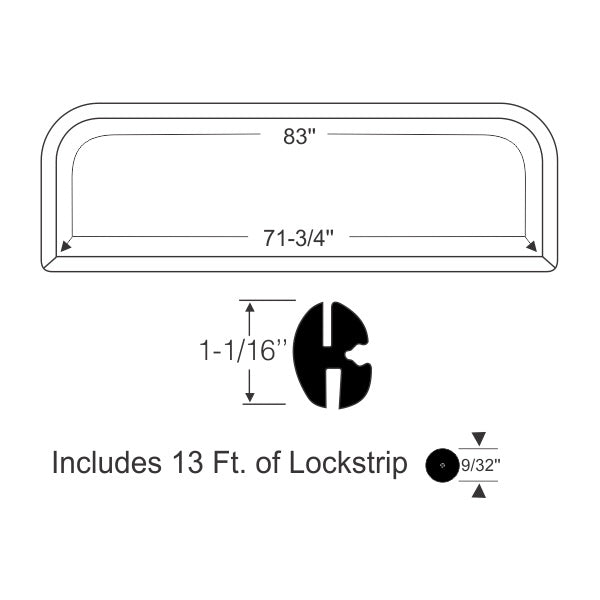 Windshield Gasket Set