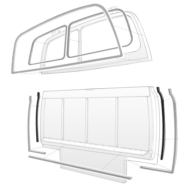 Tailgate Secondary Side Weatherstrip