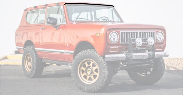 Hardtop To Windshield Frame Weatherstrip