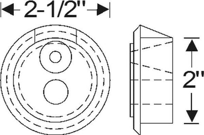 Heater control valve seal