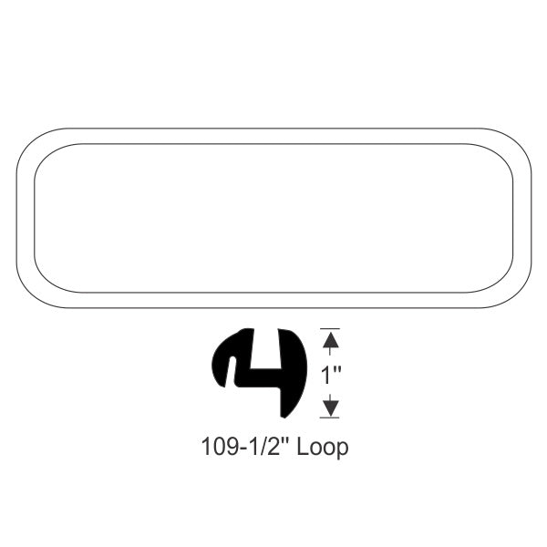 Rear Window Gasket