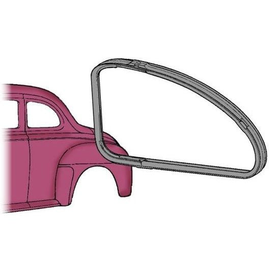 Rear Quarter Window Weatherstrips