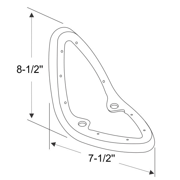 Gas Tank Filler Upper Seal