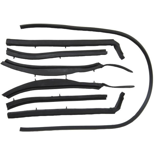 Convertible Roof Rail Weatherstrip Set