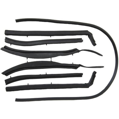 Convertible Roof Rail Weatherstrip Set