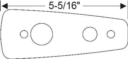 License Light Mounting Pad