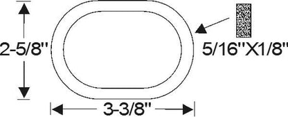 Parking Light Lens Gasket