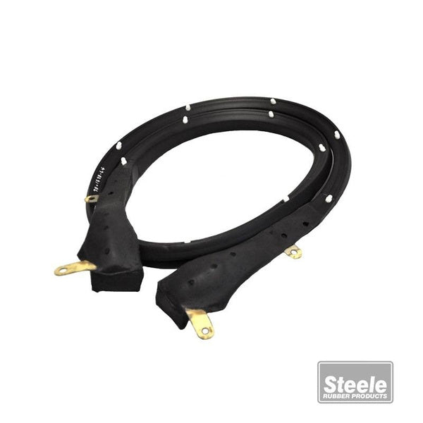 Convertible Top Front Header Bow Weatherstrip
