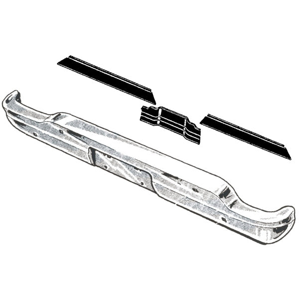 Rear Bumper To Body Splash Apron