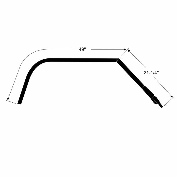 Hardtop Roof Rail Weatherstrips