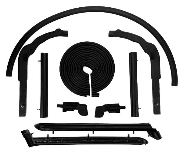 Convertible Roof Rail Weatherstrip Set