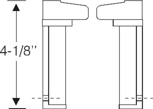 Front Roof Rail Fillers