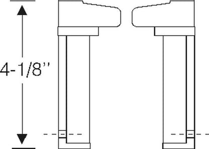 Front Roof Rail Fillers