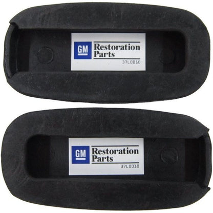 Clutch and Brake Pedal Pads - Bowtie Emblem