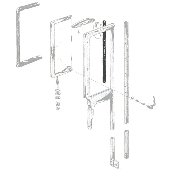 Vent Division Bar Weatherstrips