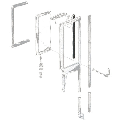 Vent Division Bar Weatherstrips