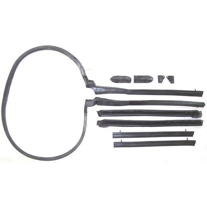 Convertible Roof Rail Weatherstrip Set