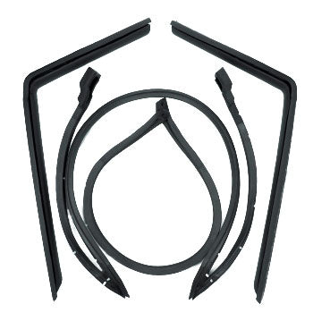 Removable Hard Top Weatherstrip Set