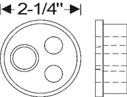 2-1/4" Firewall Grommet