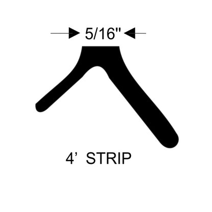 Windshield Frame To Cowl Weatherstrip