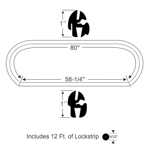 Windshield Gasket Set