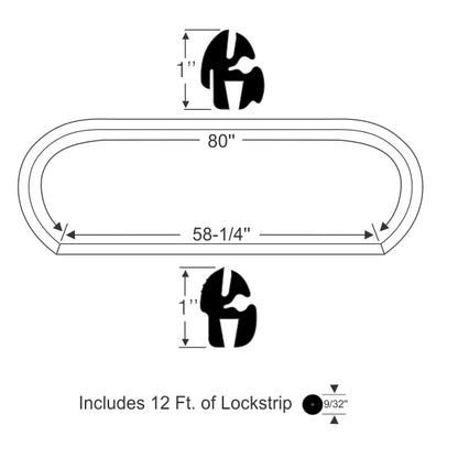 Windshield Gasket Set