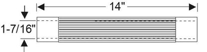 Fluted Radiator Hose