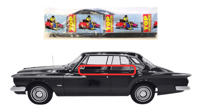 Beltline Window "Sweeper" Set | 1962 Dodge Lancer Plymouth Valiant
