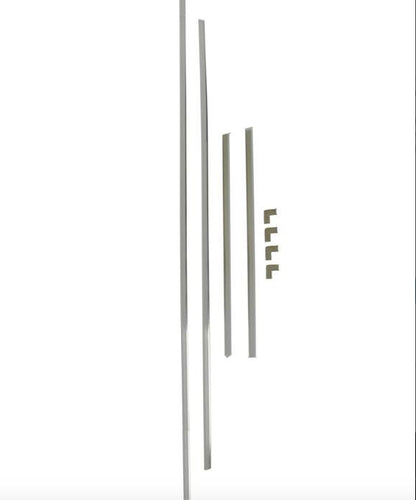 Windshield Chrome Lockstrip Set | 1967 Dart Barracuda