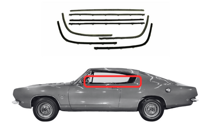 Beltline Window "Sweeper" Set | 1967-1969 Plymouth Barracuda