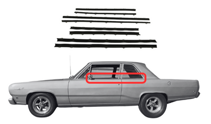 Beltline Window "Sweeper" Set | 1967-1969 Dodge Dart Plymouth Valiant