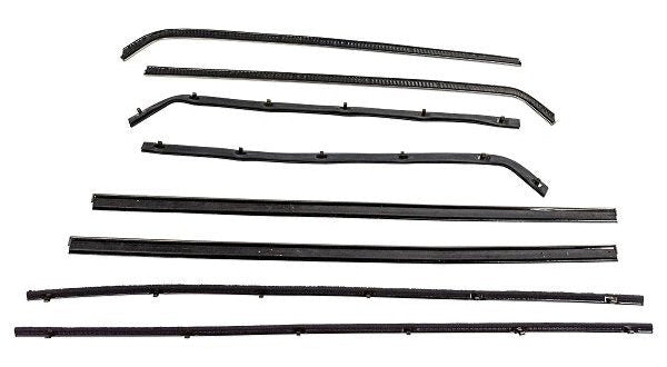 Beltline Window "Sweeper" Set - For 1962 Plymouth and Dodge "B Body" 4-Door Sedans