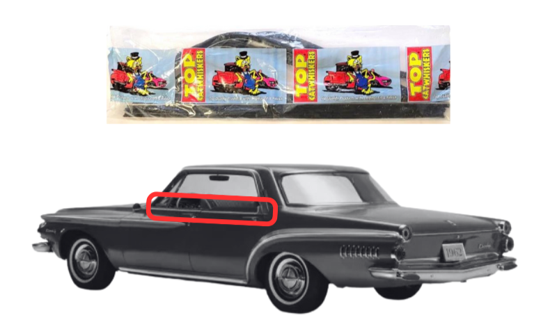 Beltline Window "Sweeper" Set | 1962 Plymouth Dodge