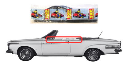 Beltline Window "Sweeper" Set | 1962 Mopar Cars B Body
