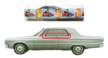 Beltline Window "Sweeper" Set | 1963-1965 Plymouth Dodge