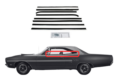 Beltline Window "Sweeper" Set | 1968-1970 Plymouth