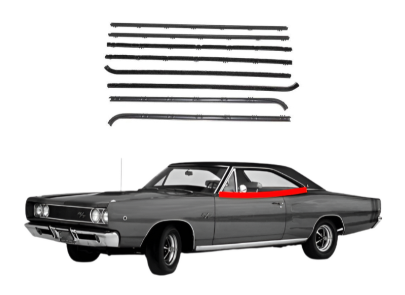 Beltline Window "Sweeper" Set | 1968-1970 Dodge B-Body
