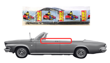 Beltline Window "Sweeper" Set | 1963-1964 Chrysler 300 Convertibles