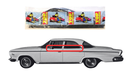 Beltline Window "Sweeper" Set | 1963-1964 Chrysler 4-Door Sedans
