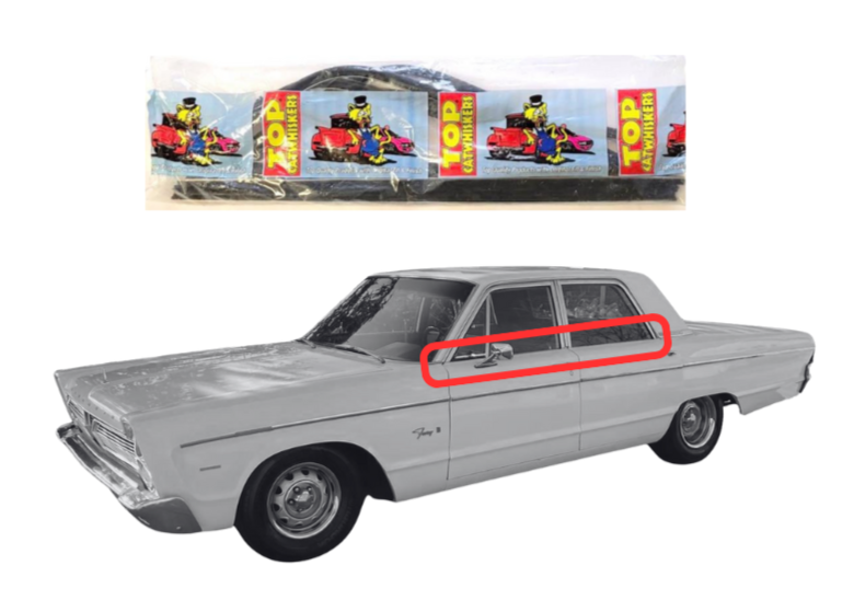 Beltline Window "Sweeper" Set | 1965-1966 Plymouth Fury II